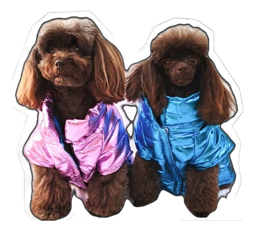 Campera Abrigo Puffer Para Perros/gatos Talle 2