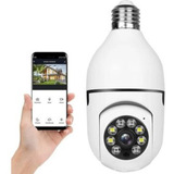 Camara Ip Rotica Tipo Bombillo Wifi 360° Vision Nocturna+ Ob