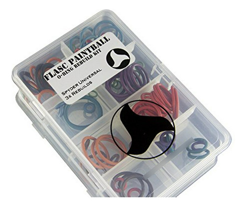 Flasc Paintball Spyder Junta Tórica Kit Con 3x Reconstruye C