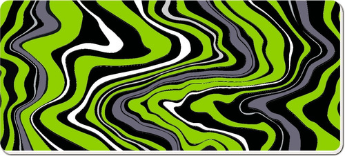 Mousepad Strata Xxl 90x40cm Gammer Fluo Racciona Luz Negra