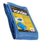 Lona Encerado Polietileno 9 X 5 Azul 150 Micras Vonder