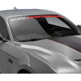 Sticker Ford Performance Parabrisas Fondo Transparente