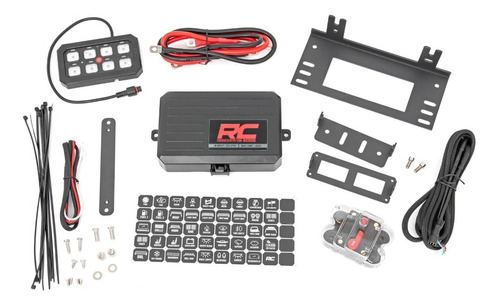 Botonera 8 Switch Barras Led Off Road Jeep Rzr Can Am 