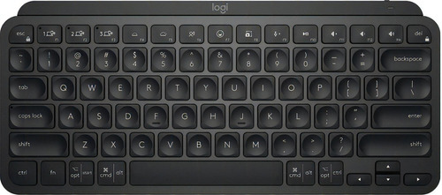 Teclado Logitech Mx Keys Mini (negro) (inglés) Idioma Inglés Internacional Color Del Teclado Negro