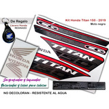 Kit Calcos Tipo Original Honda Cg 150 Titan 2019. Premium