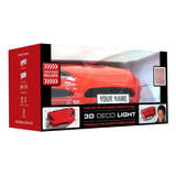 Decoración Auto 3d - Increíble Lámpara Led Fx Personalizable