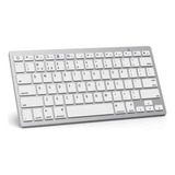 Teclado Sem Fio Bluetooth Minimalista Pc Tablet E Celular