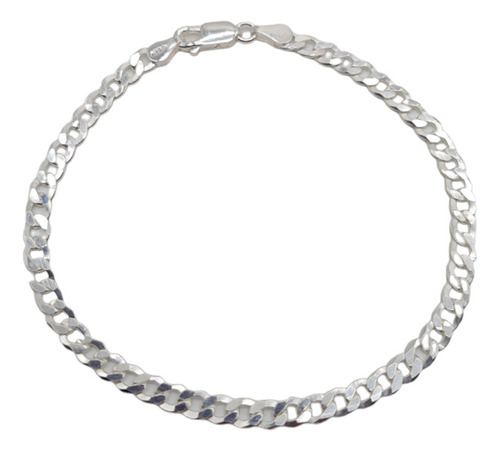 Pulsera  Grumet Hombre Plata Fina Italiana 925