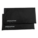 Megagym Kit 2 Colchonete Pilates Espuma 100x50cm Cor Preto