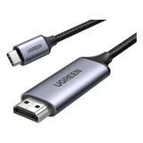 Ugreen Cable Usb C A Hdmi 4k Trenzado 3m Adaptador Usb 3.1