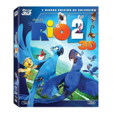 Rio 2 Blu Ray 3d + Blu Ray + Dvd Película Nuevo 