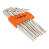 Juego De Llaves Torx, 7 Piezas, Largas Truper 15553