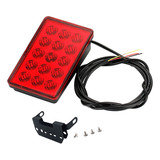 Luz De Freno De Coche S0led, 15 Led, Universal, Estilo F1