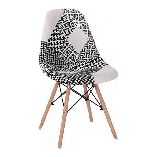 Silla Eames Patchwork Vintage Terraza / Moadchile