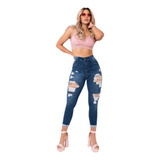 Jeans Levanta Cola Elastizado Modelador Mujer Calce Perfecto