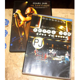 Lote 2 Dvd Pearl Jam -santiago + Texas (20??)c/ Eddie Vedder
