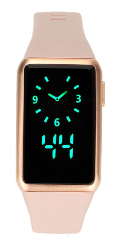 Reloj Inteligente Alloy Smartwatch, Cristal De Silicona, 210