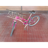 Bicicleta Rosa - Bicicorsa - Mendoza Rodado 26 - Usada Nueva
