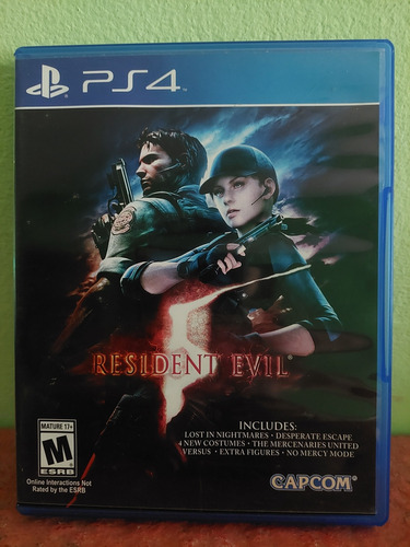 Juego Resident Evil 5 Ps4