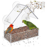 2024 Janela De Casa Transparente Alimentador De Pássaros