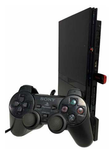 Playstation 2 | 1 Controle | 1 Pendrive | Sem Leitor De Cd