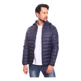 Jaqueta Puffer Bobojaco Masculina Alcochoada Touca Removível