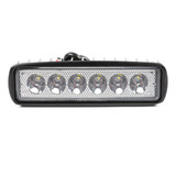 Faro Led Auxiliar 6 Led 18w 12v / 24v Moto 4x4 Lux Led