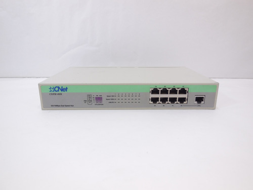 Hub Ethernet 8 Puertos Cnet Cnfh-608s 10/100mb