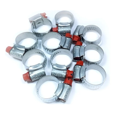 Abraçadeira Para Mangueira 9x13 = 5\u002F16  X 1\u002F2 10pç Suprens | Frete grátis