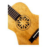 Ukulele  Profissional  Mogno Rajado Novo  Envio Imediato!!!