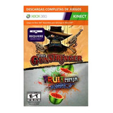 Videojuego Digital, Fruit Ninja- Gunstringer Xbox 360 Kinect