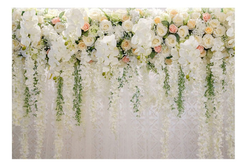 Paño De Telón De Fondo Para Fotografía De Flores Colgantes