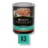 3 Latas Proplan Puppy Alimento Para Cachorro 368g