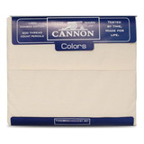 Juego Sábanas Cannon Colors 2 1/2plazas 200hilos 100%algodón