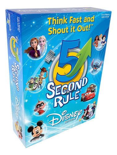 5 Second Rule Edición De Disney  Divertido Juego Famili.
