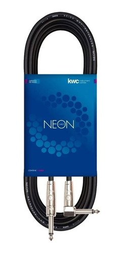 Cable Guitarra Plug Kwc 131 Neon 6mts Angular  