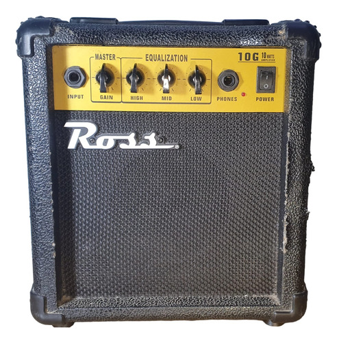 Amplificador Ross 10w Negro Guitarra/bajo Con Ecualizador