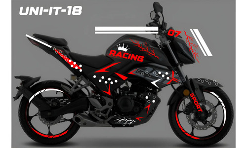 Kit Calcomanias Vinil Reflejante  Italika 250 Z 250z Racing | Envío gratis