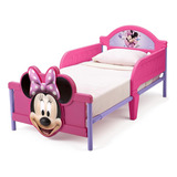 Cama Infantil Delta Children Toddler Minnie 3d Color Rosa