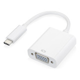 Cabo Adaptador Usb Tipo C 3.1 Para Vga Macbook Usb-c 1080p