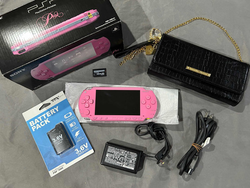 Psp Fat Pink Edición Limitada Samantha Tavasha C/caja Y 64gb