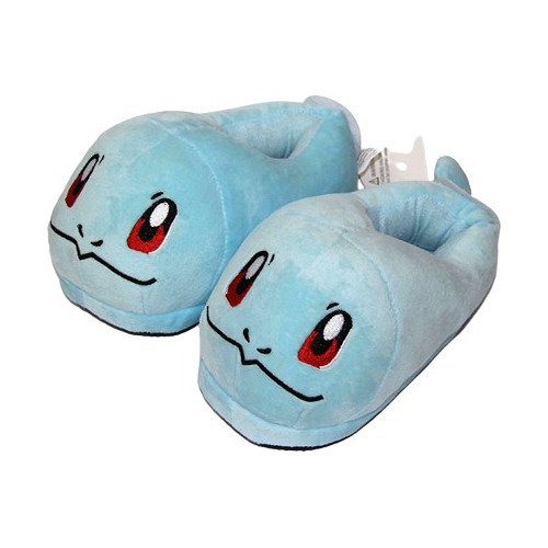 Babuchas Squirtle Pokemon Anime Pantuflas Pikachu Niña Niño