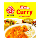 Curry Coreano Instantáneo 190g Listo En 3 Minutos
