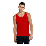 Camiseta Tank Top Hombre Gym Lisa