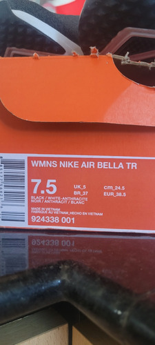 Nike Mujer - Originales Usadas - Air Bella Tr 7.5