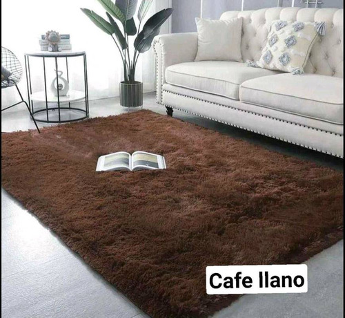 Alfombra Peludita Tipo Shaggy 200x300 Grande Cafe 