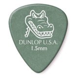 Palheta P/ Guitarra Gator Grip 1,5mm 12unid. 417p1.50 Dunlop