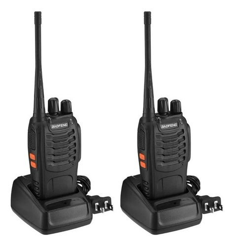 Radio Walkie Talkie Baofeng Bf-888s Uhf X3 Bateria 2800m Ah