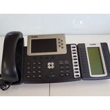 Telefone Yealink Ip Phone Sip -t38g Com Expansão