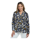 Blusa Mujer Lisa Estampado Negro / Blanco Fashion's Park 168